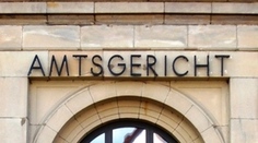 Schriftzug Amtsgericht